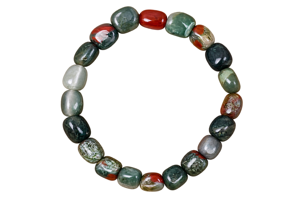 African Bloodstone Bracelet (Chips)