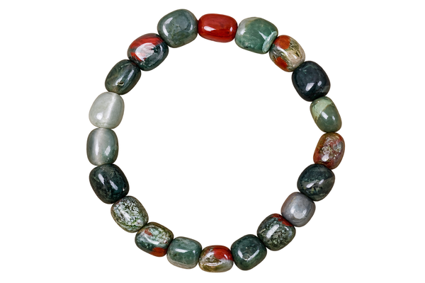 African Bloodstone Bracelet (Chips)