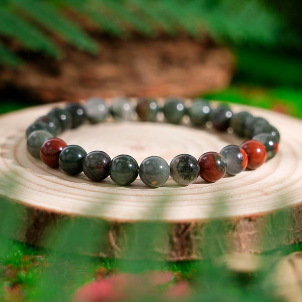 African Bloodstone Bracelet
