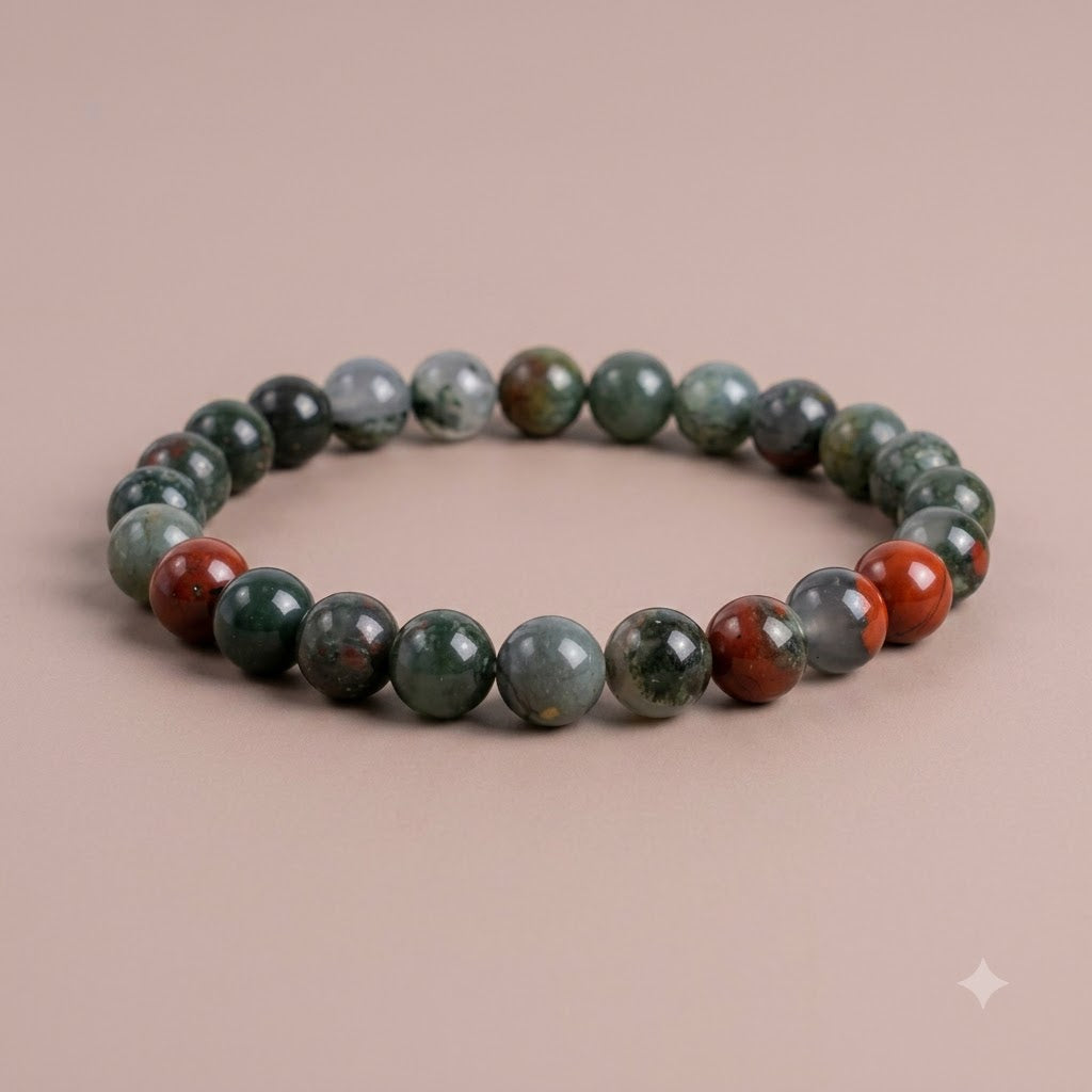 African Bloodstone Bracelet