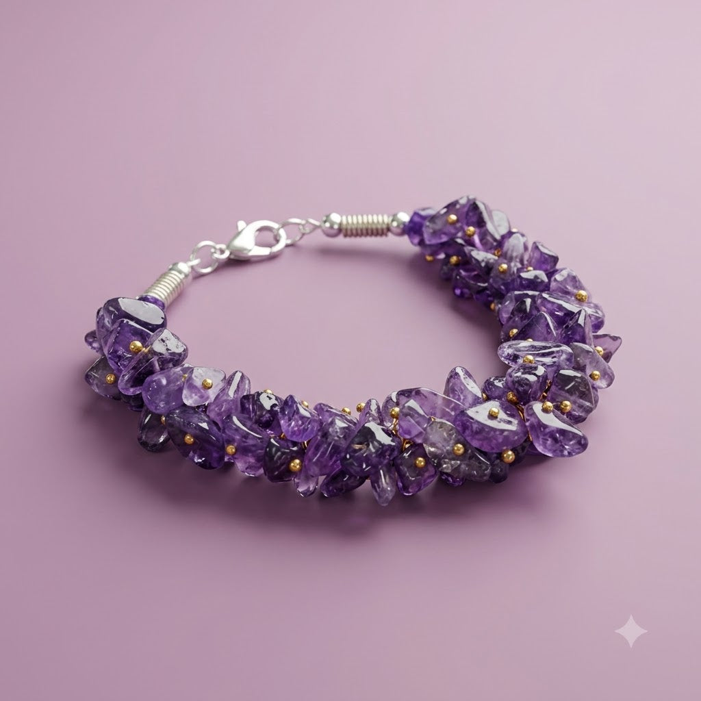 Amethyst bracelet (Chips)