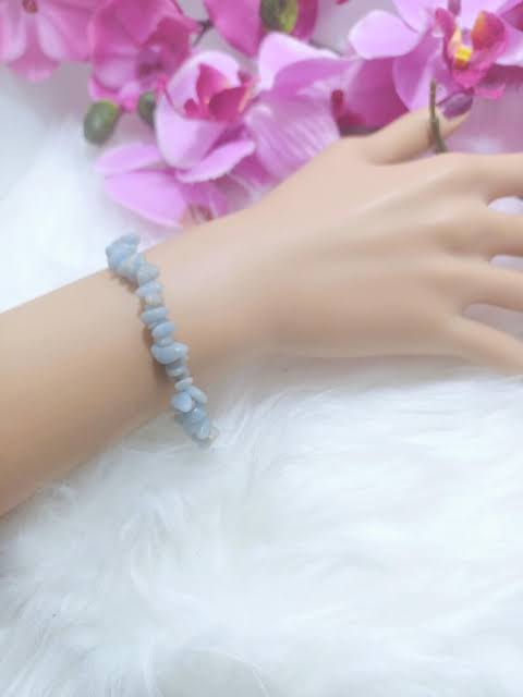 Angelite Bracelet (Chips)