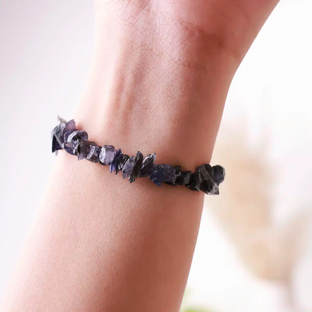 Black Obsidian Bracelet (Chips)