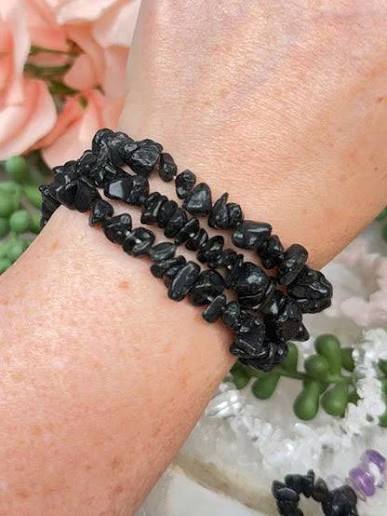 Black Onyx Bracelet (Chips)