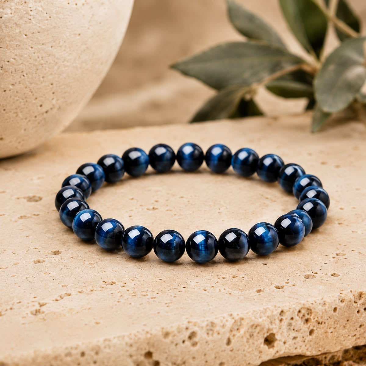 Blue Tiger Eye Bracelet