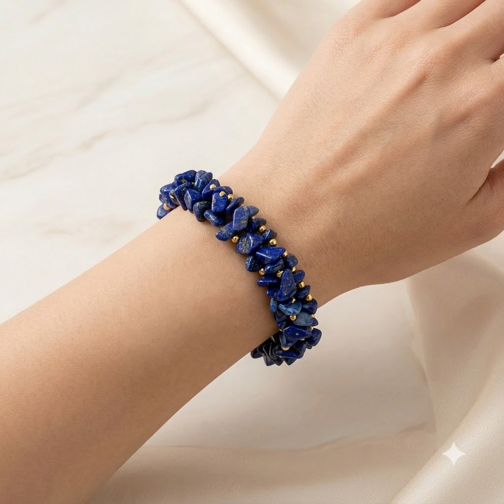 Lapis Lazuli Bracelet (Chips)