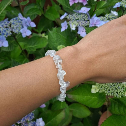 Clear Quartz Bracelet (Chips)