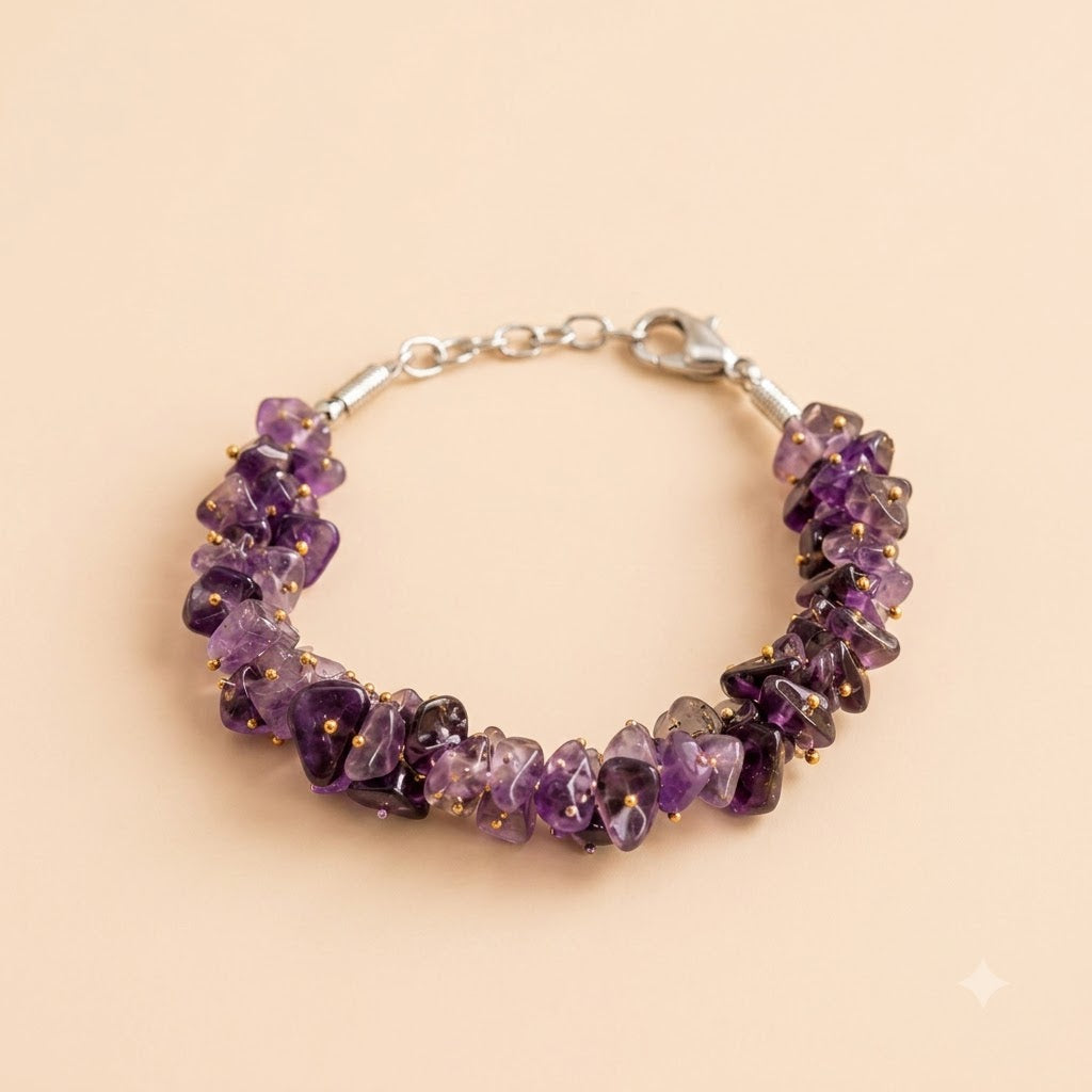 Amethyst bracelet (Chips)
