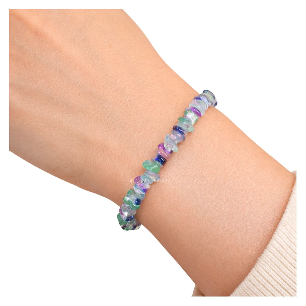 Fluorite Bracelet (Chips)