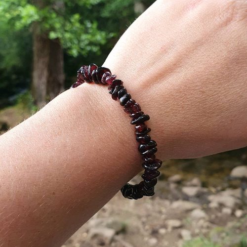 Garnet Bracelet (Chips)