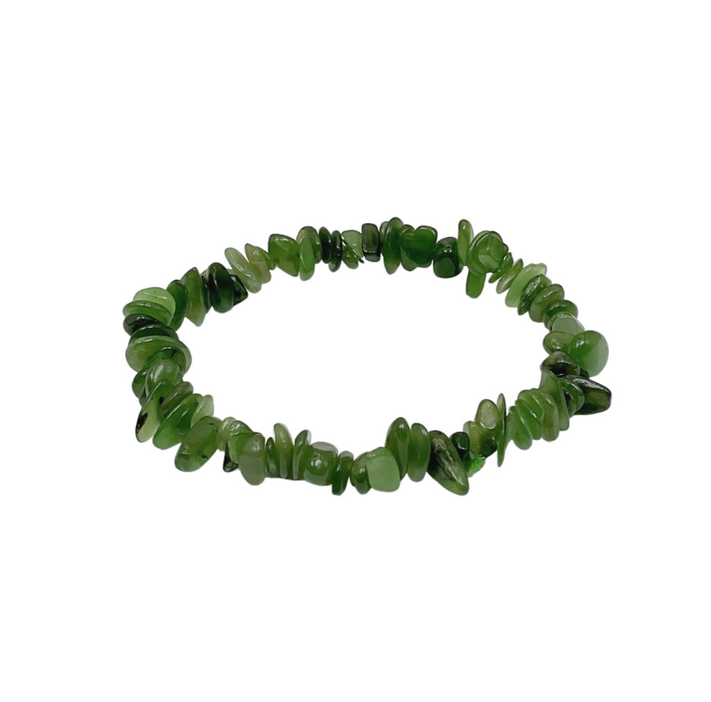 Green Jade Bracelet (Chips)