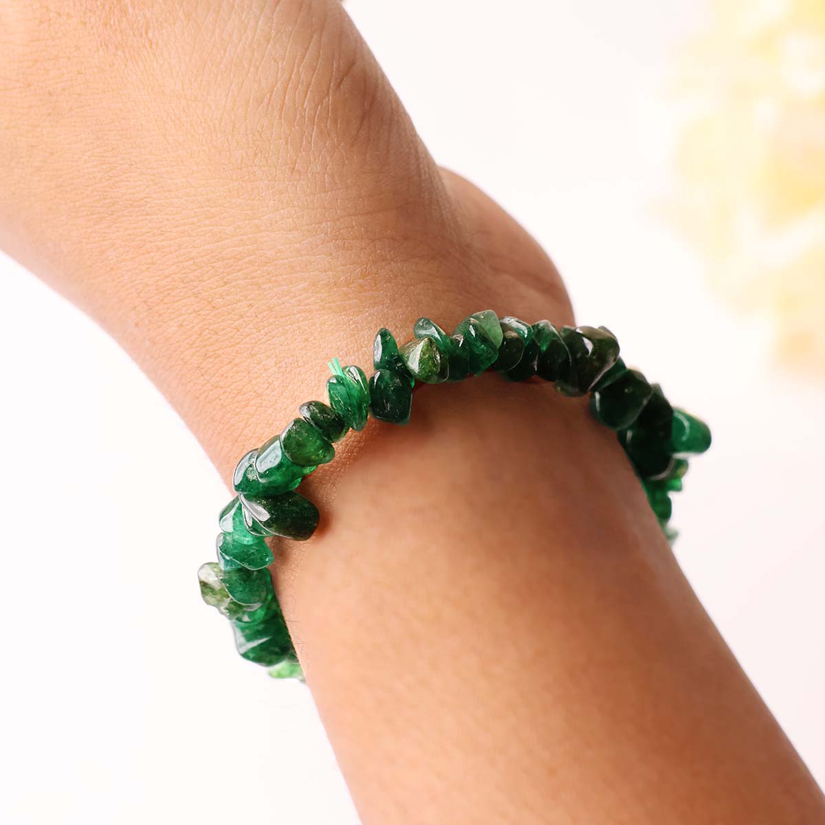 Green Jade Bracelet (Chips)
