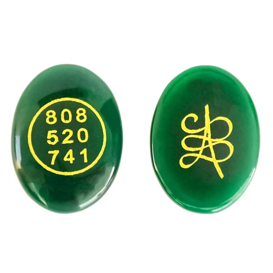 Green Jade Zibu Coin