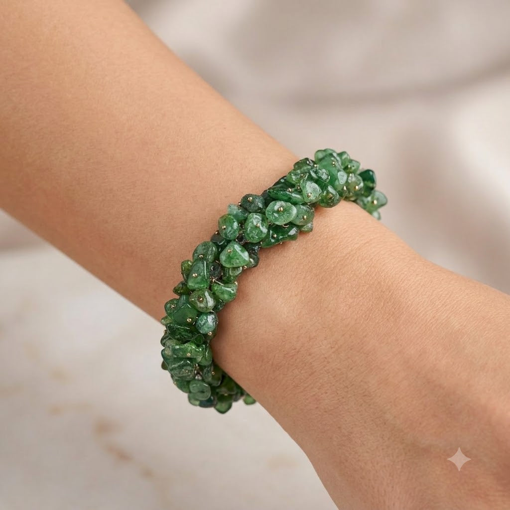 Green Aventurine Bracelet (Chips)