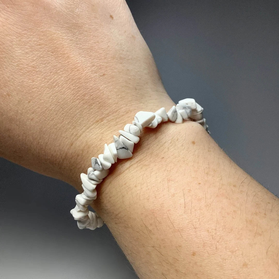 Howlite Bracelet (Chips)