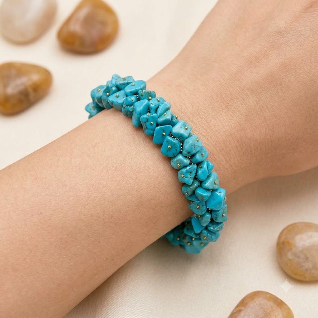 Turquoise Bracelet
 (Chips)
