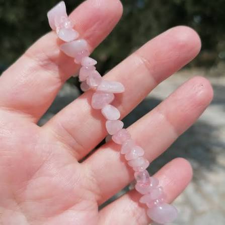 Rose Quartz Bracelet (Chips)