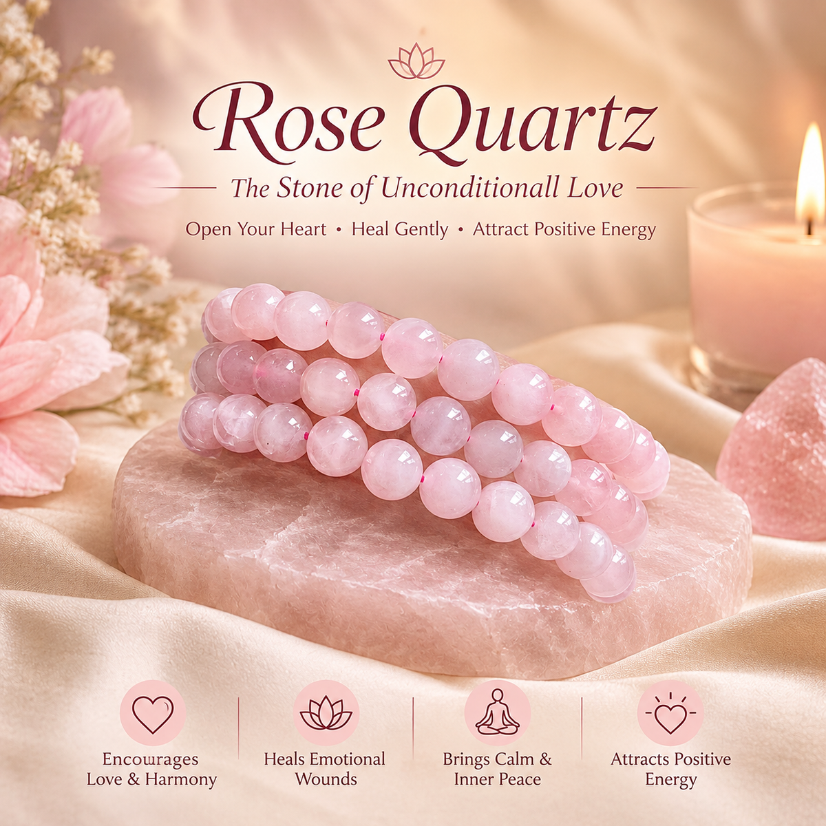 Rose Quartz Bracelet