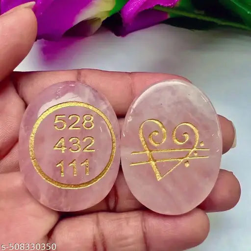 Rose Quartz Zibu Coin