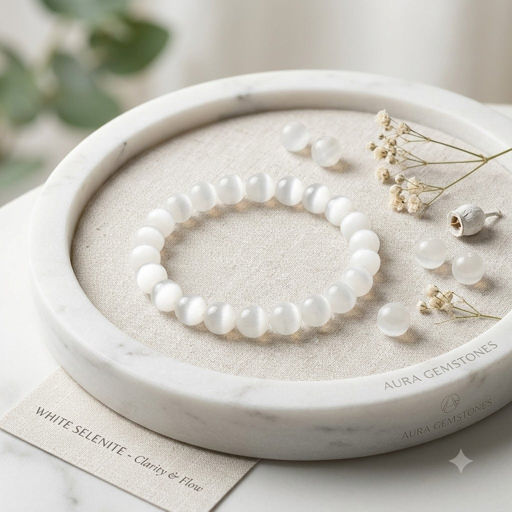 Selenite Bracelet
