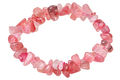 Strawberry Quartz Bracelet (Chips)