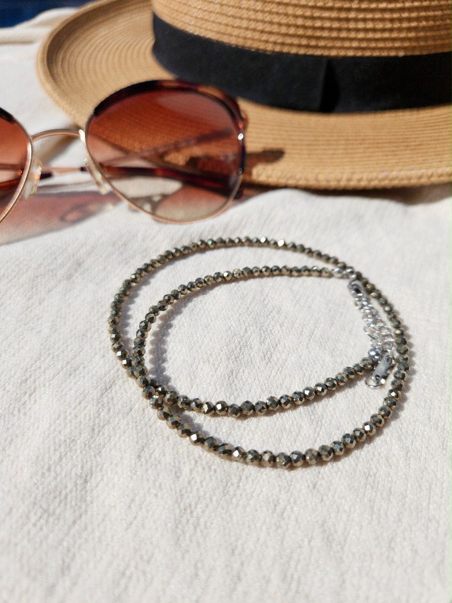 Pyrite Anklet